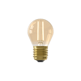 Calex Warm Filament LED Lamp - E27 - P45 - Gold